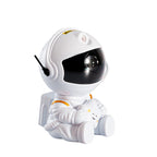 Lampe projecteur étoilée Mini  Astronaute – Veilleuse décorative créative avec projection colorée du ciel nocturne