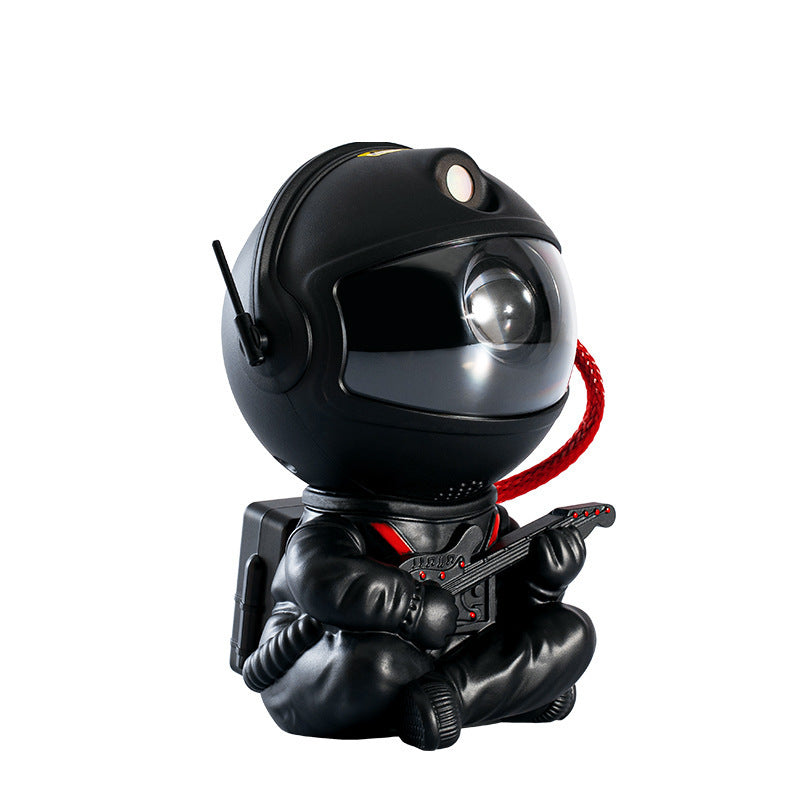 Lampe projecteur étoilée Mini  Astronaute – Veilleuse décorative créative avec projection colorée du ciel nocturne